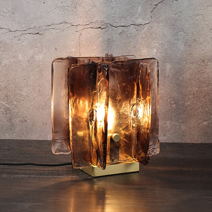 Amber Byggblock Bordslampa