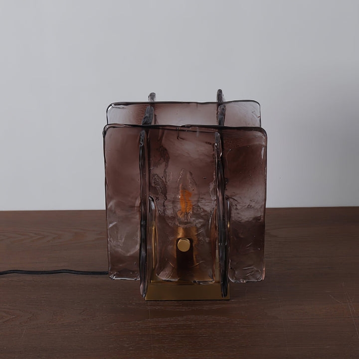 Amber Byggblock Bordslampa