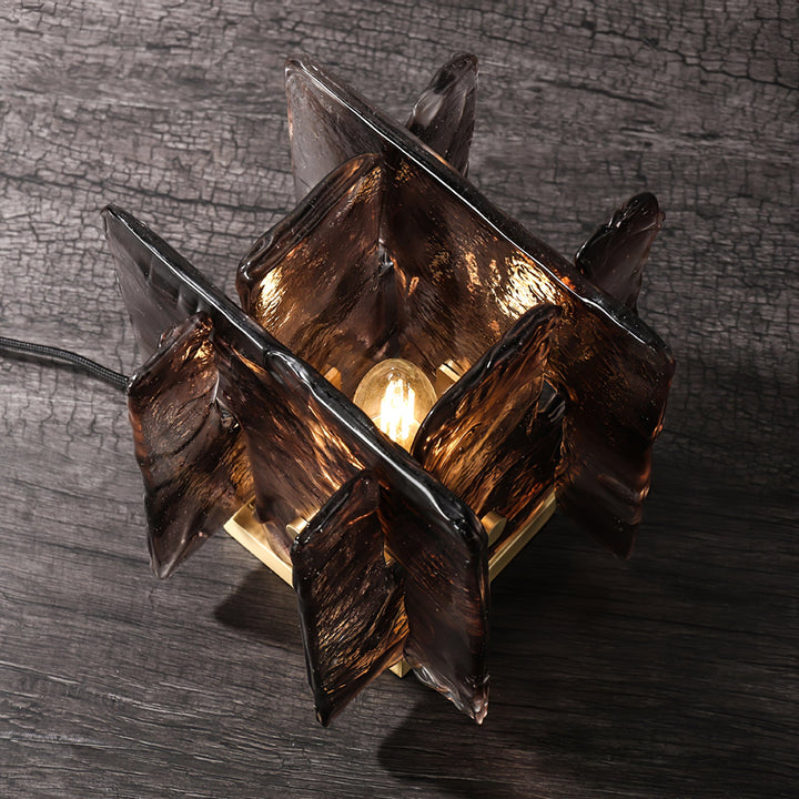 Amber Byggblock Bordslampa