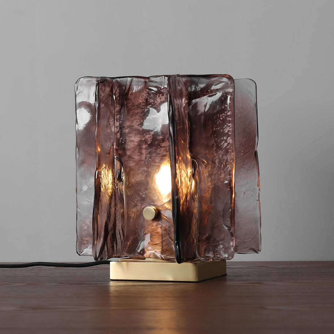 Amber Byggblock Bordslampa