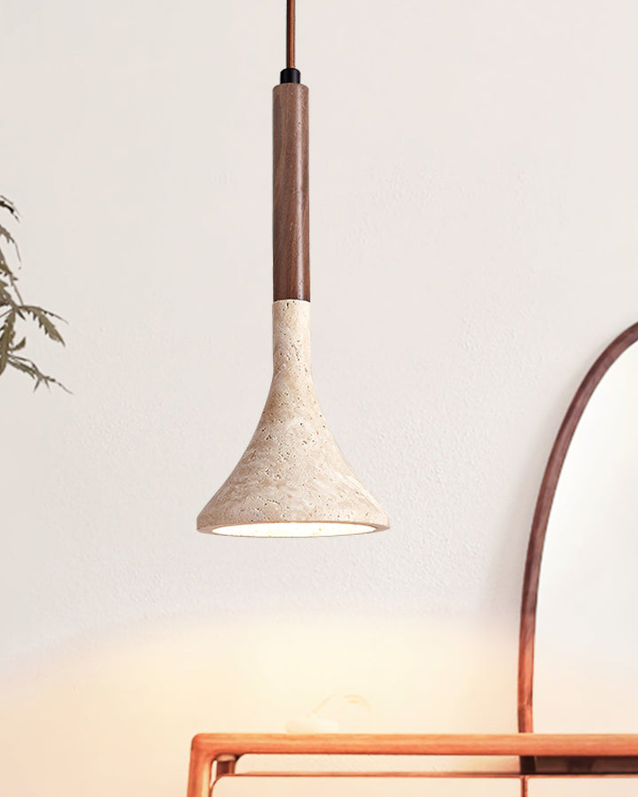 Verano Travertine Hängande Lampa