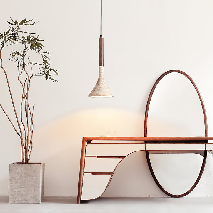 Verano Travertine Hängande Lampa