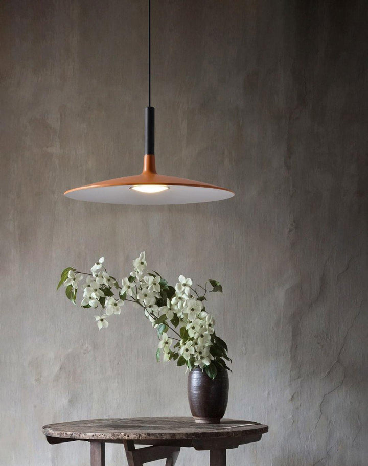 Larkin Vit Fat Pendellampa