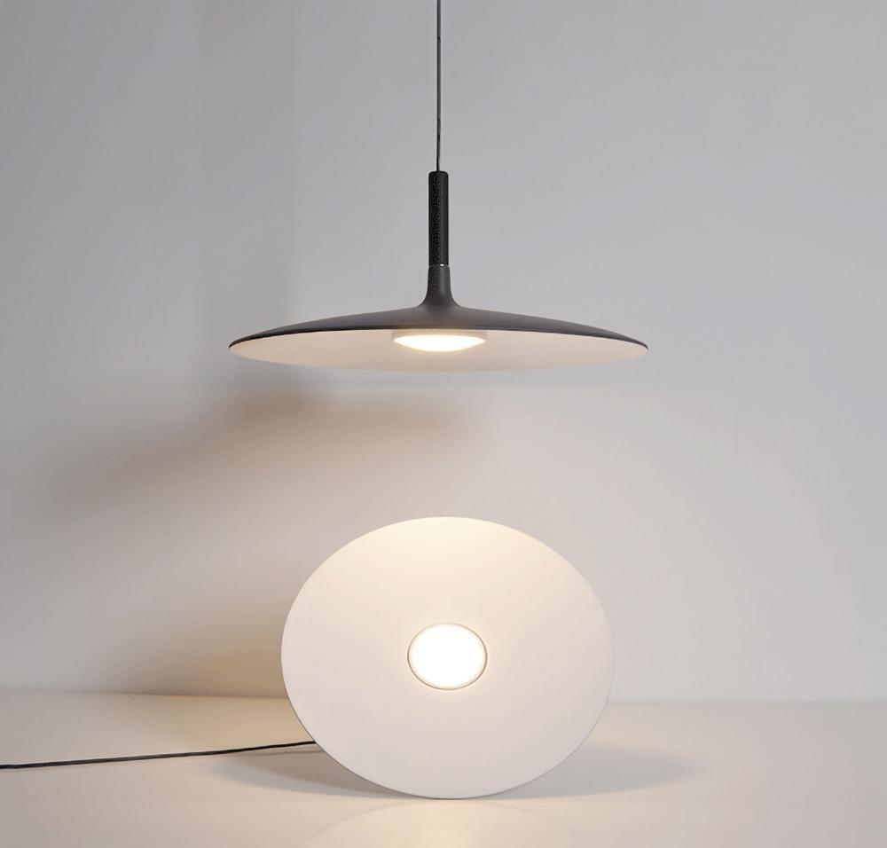 Larkin Vit Fat Pendellampa