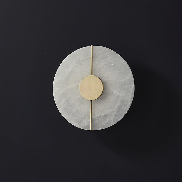 Konstnärlig Alabaster Vägglampa