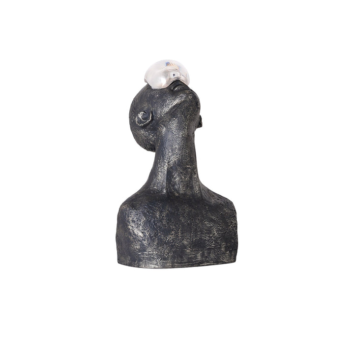 Atlas Guardian Skulptur Borddekorationer