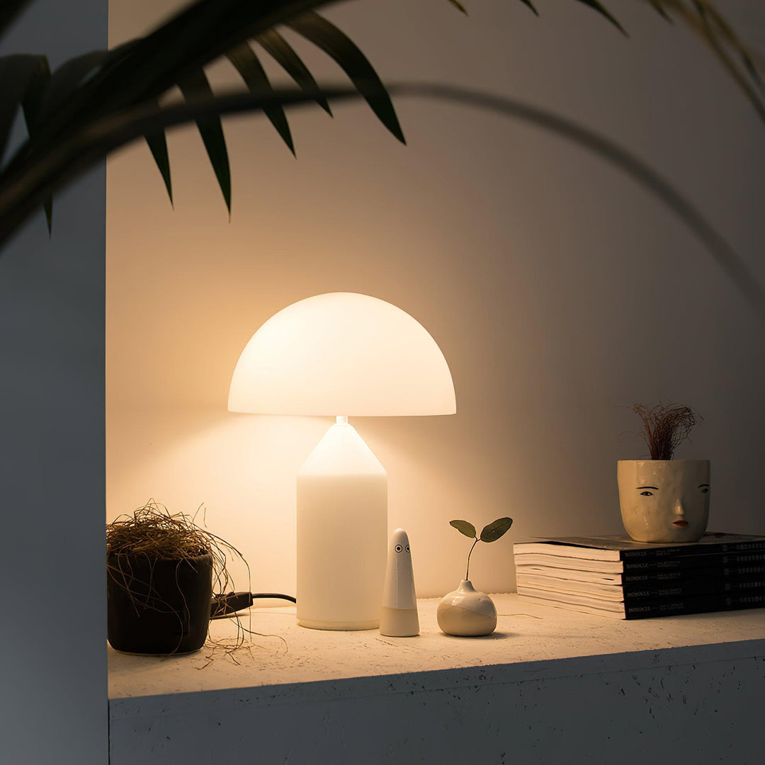 Dorsey Glas Svamp Bordslampa