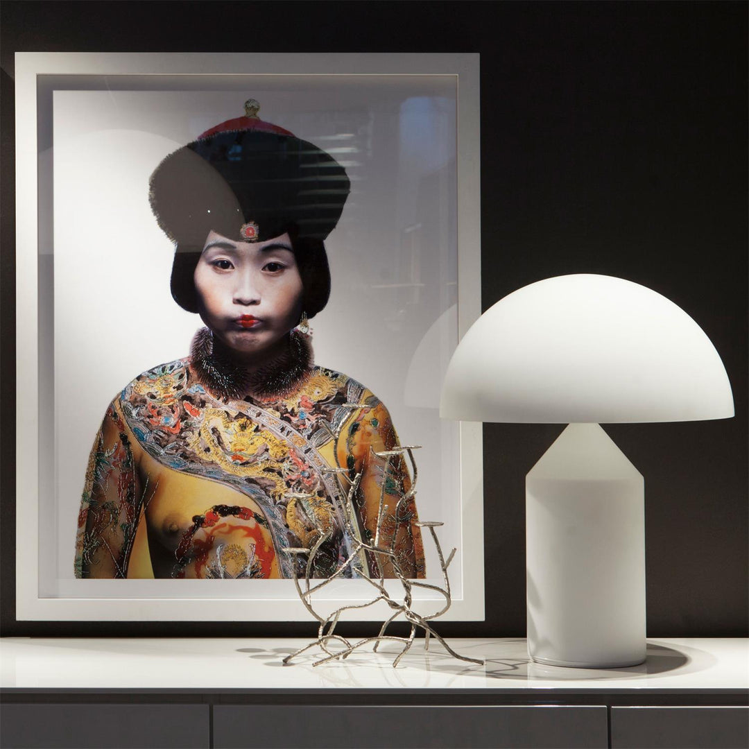 Dorsey Glas Svamp Bordslampa