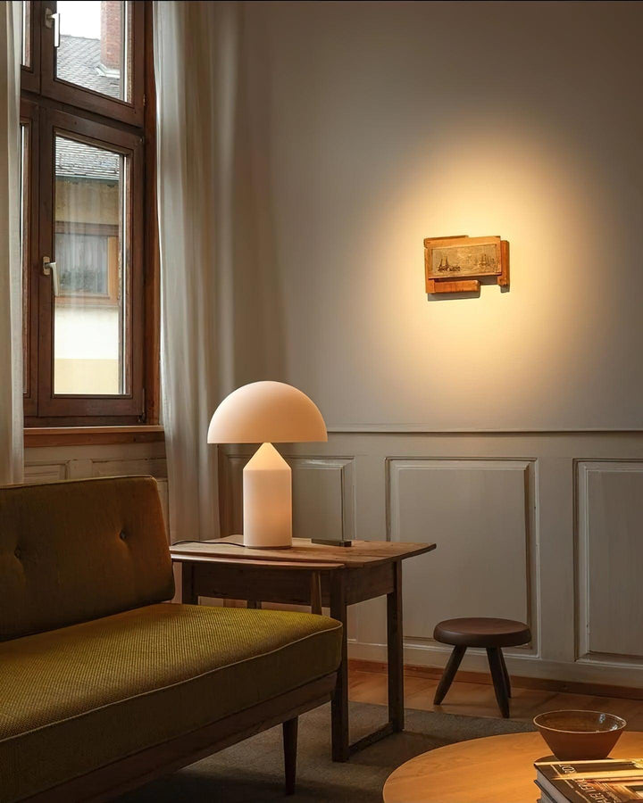 Dorsey Glas Svamp Bordslampa