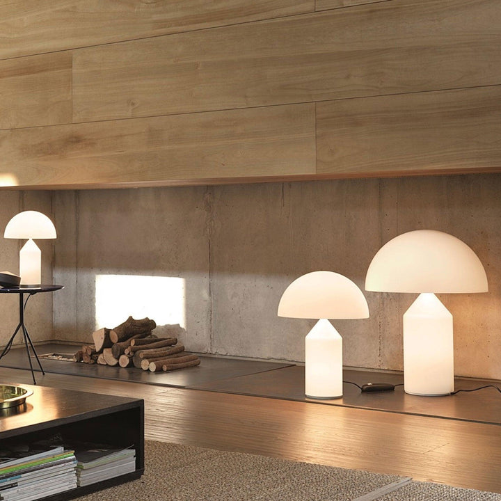 Dorsey Glas Svamp Bordslampa