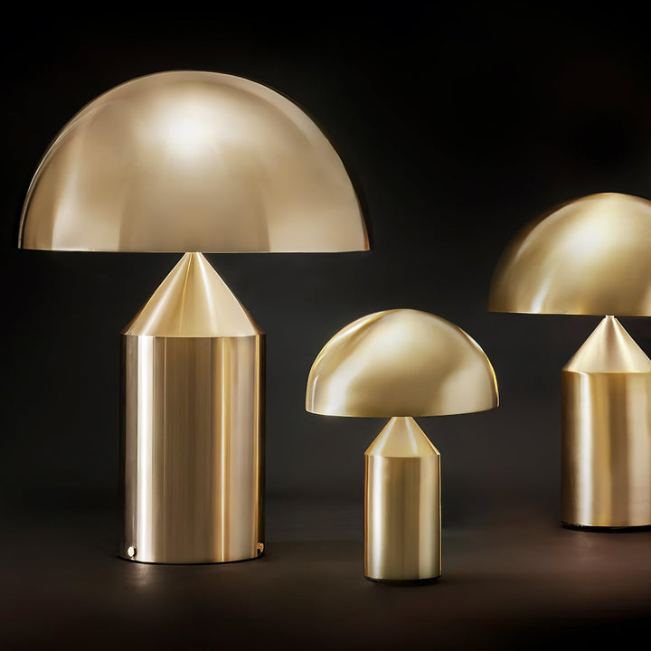 Dorsey Brass Mushroom Table Lamp