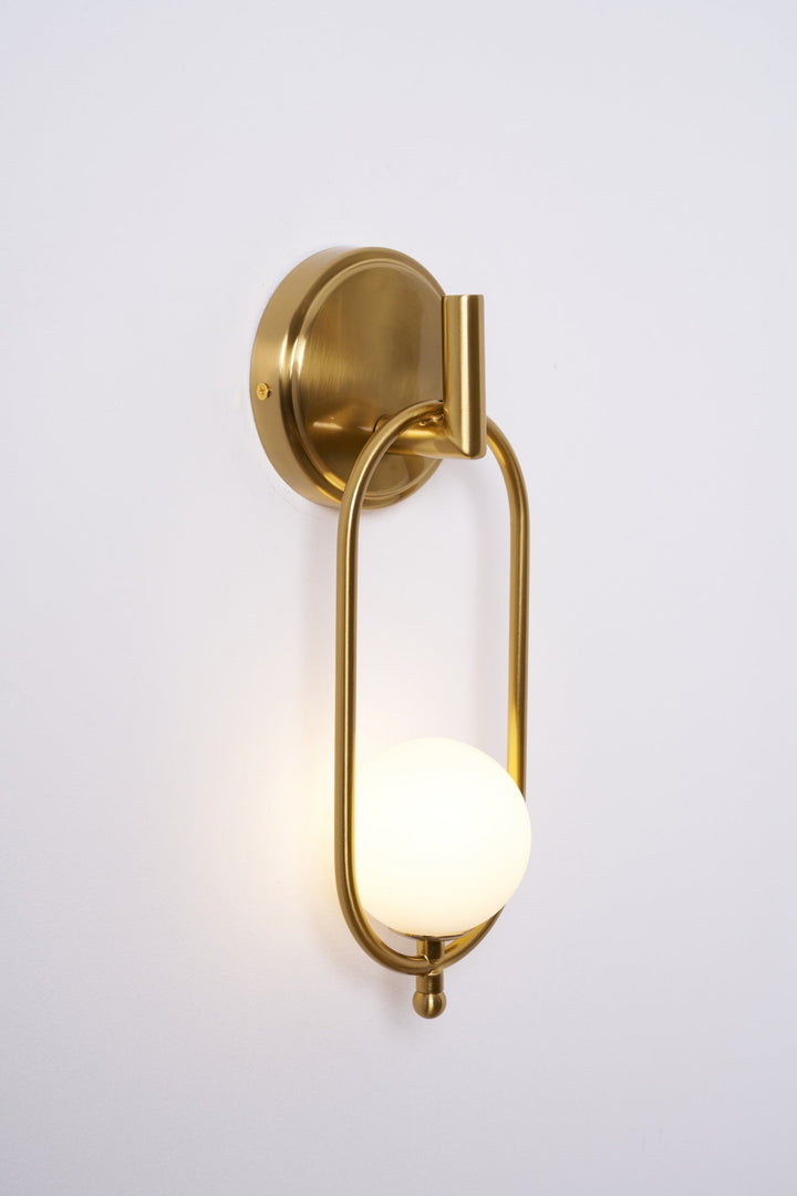 Aurea Messing Vägglampa