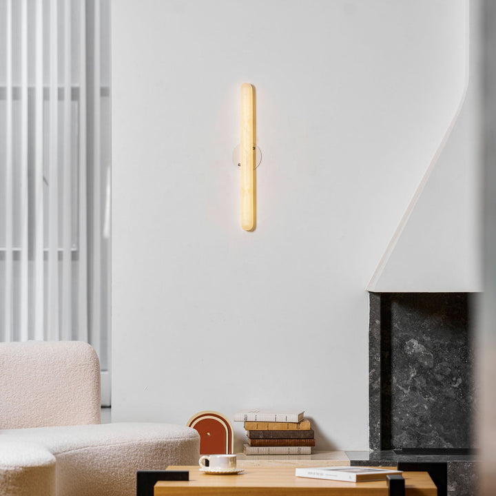 Aurelia Slim Alabaster Linjär Vägglampa