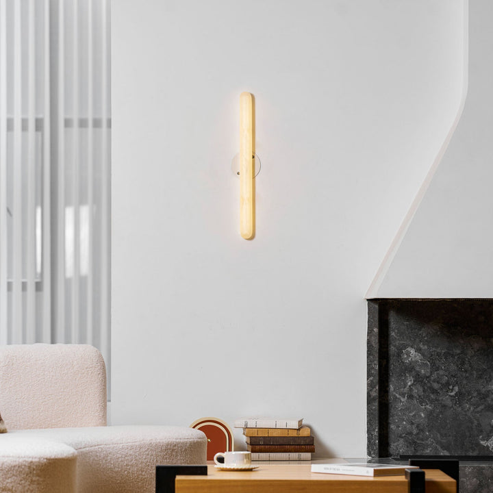 Aurelia Slim Alabaster Linjär Vägglampa