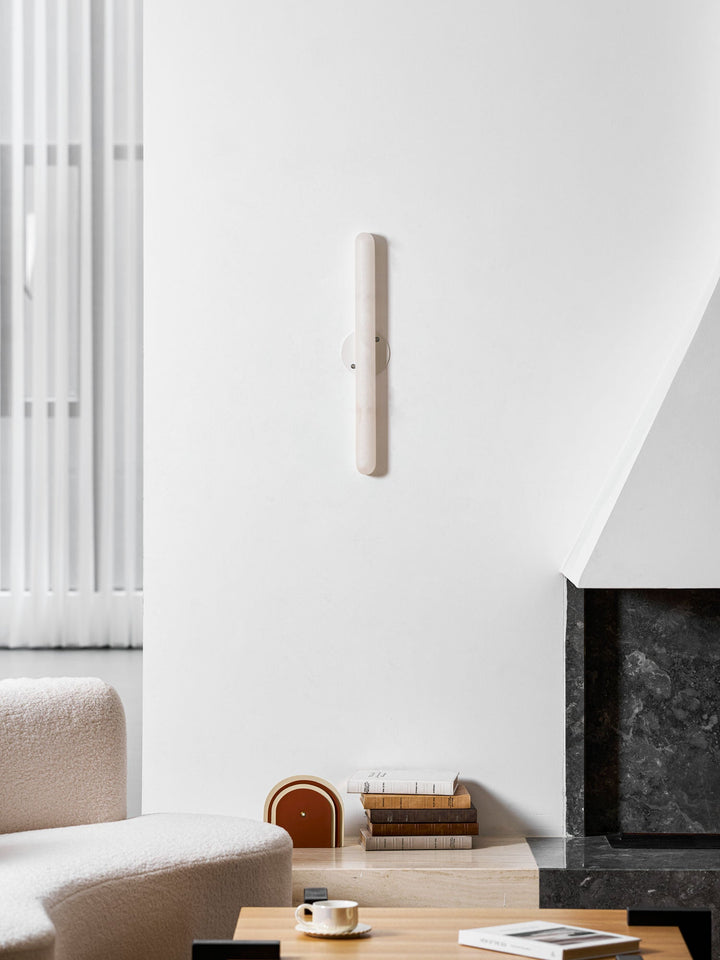 Aurelia Slim Alabaster Linjär Vägglampa