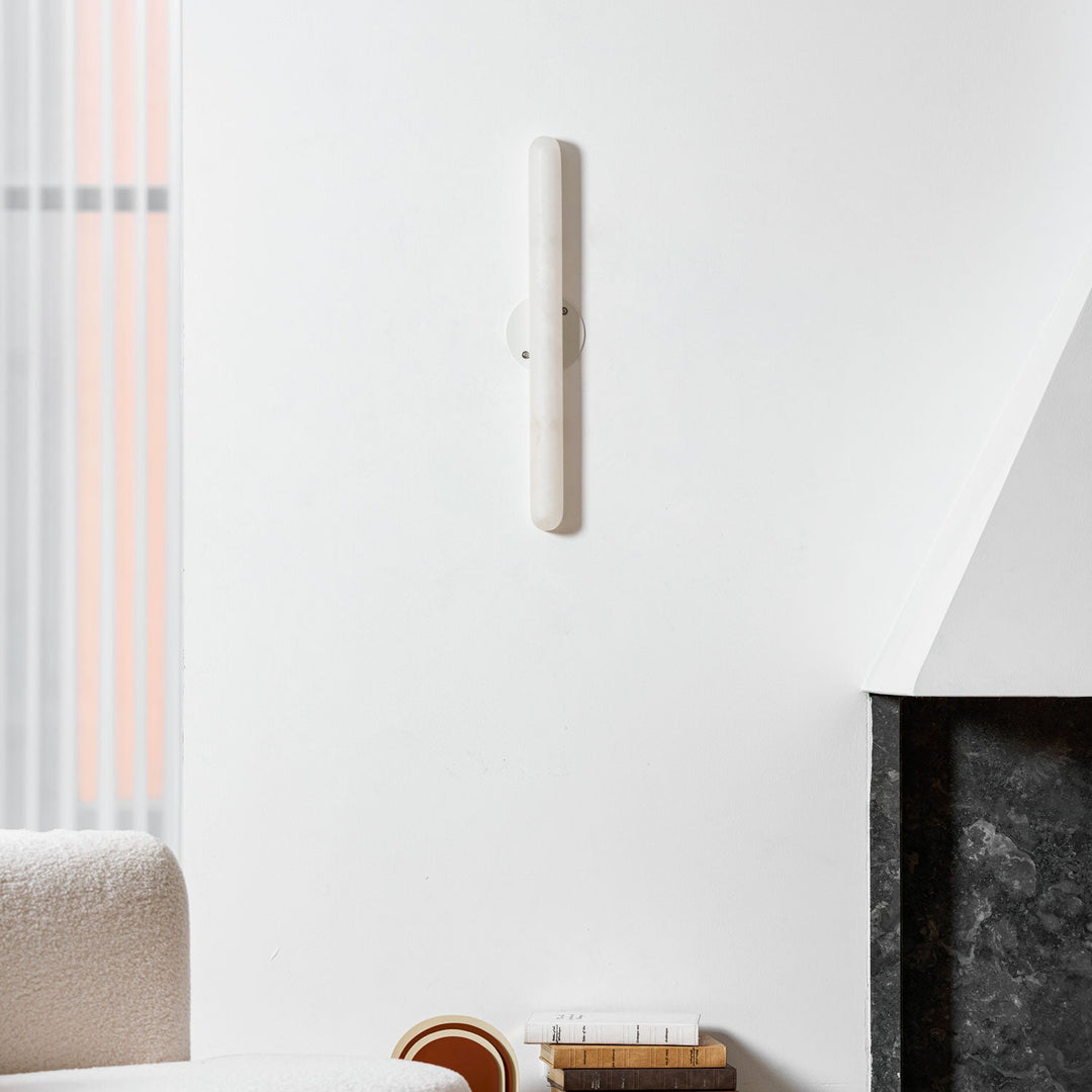Aurelia Slim Alabaster Linjär Vägglampa