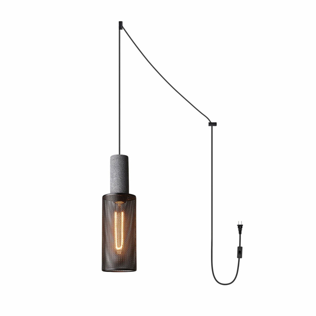 Cement Mesh Plug-in Pendellampa