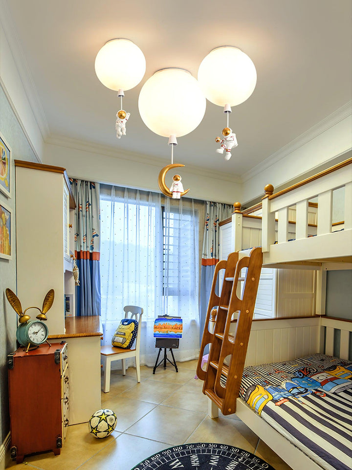 Ballong Glansig Taklampa
