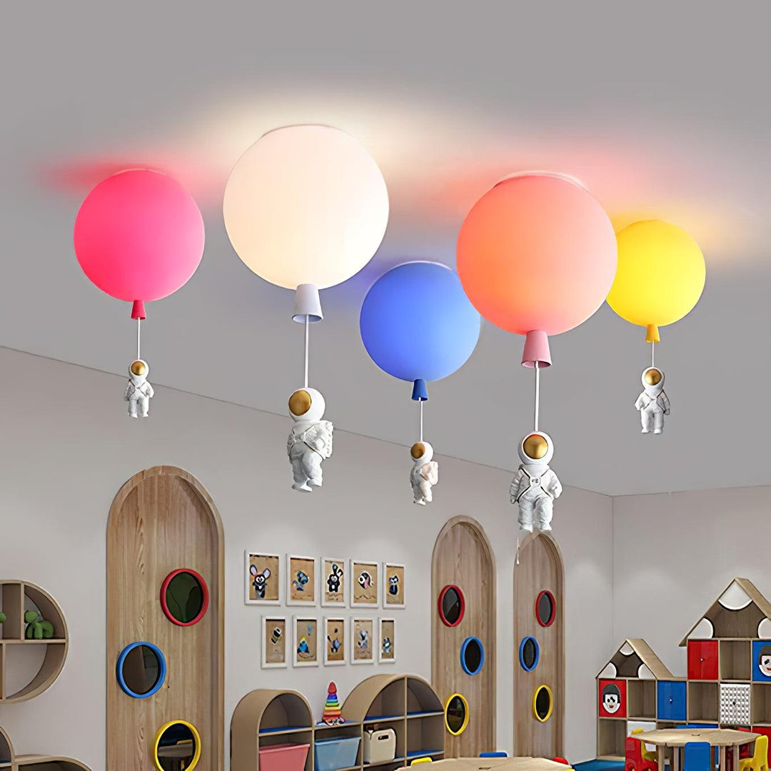Ballong Glansig Taklampa