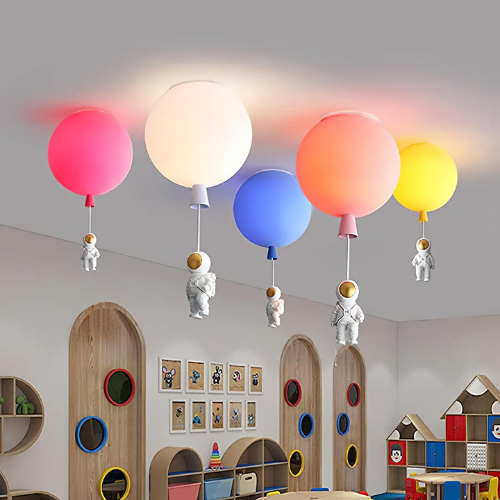 Ballong Glansig Taklampa