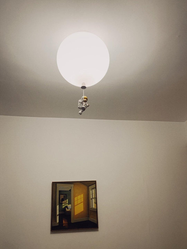 Ballong Glansig Taklampa