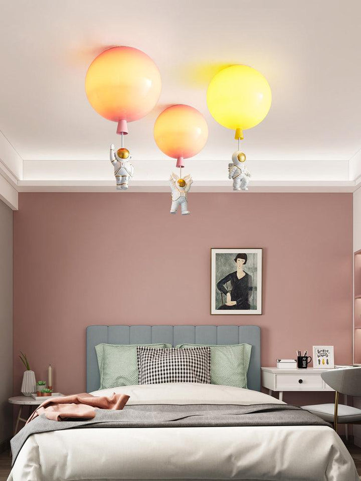 Ballong Glansig Taklampa