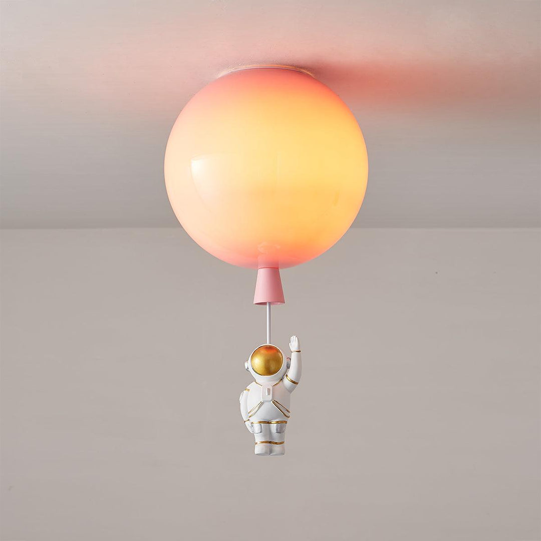 Ballong Glansig Taklampa
