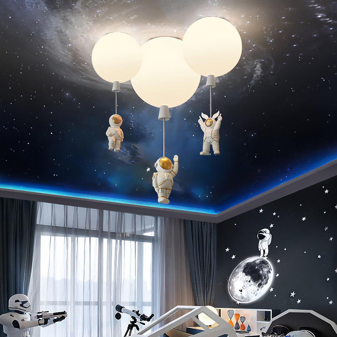 Ballong Glansig Taklampa