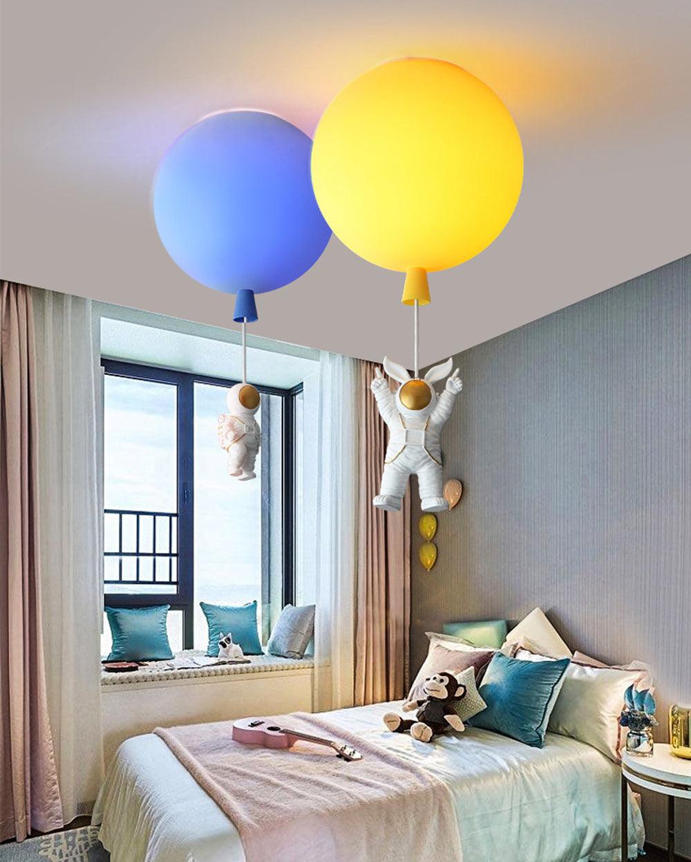 Ballong Glansig Taklampa