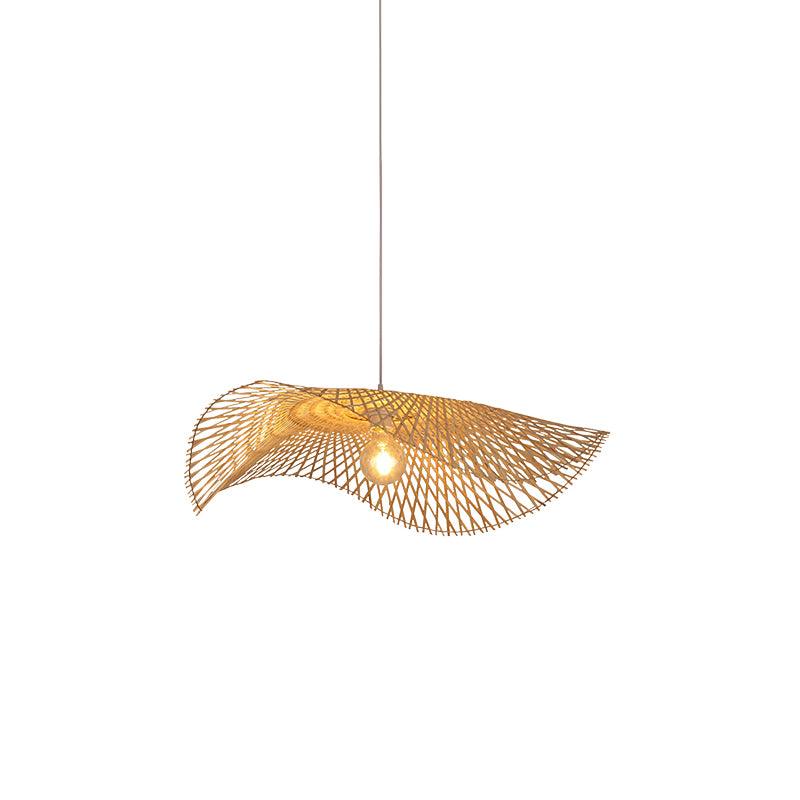 Bambu Ram Hängande Lampa