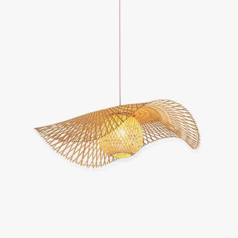 Bambu Ram Hängande Lampa