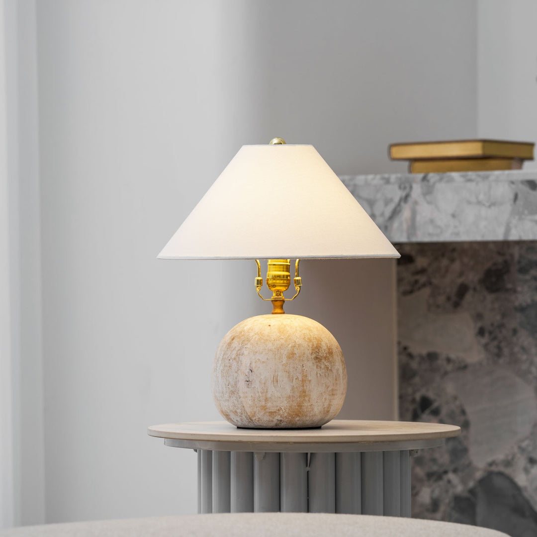 Bordslampa vid stranden