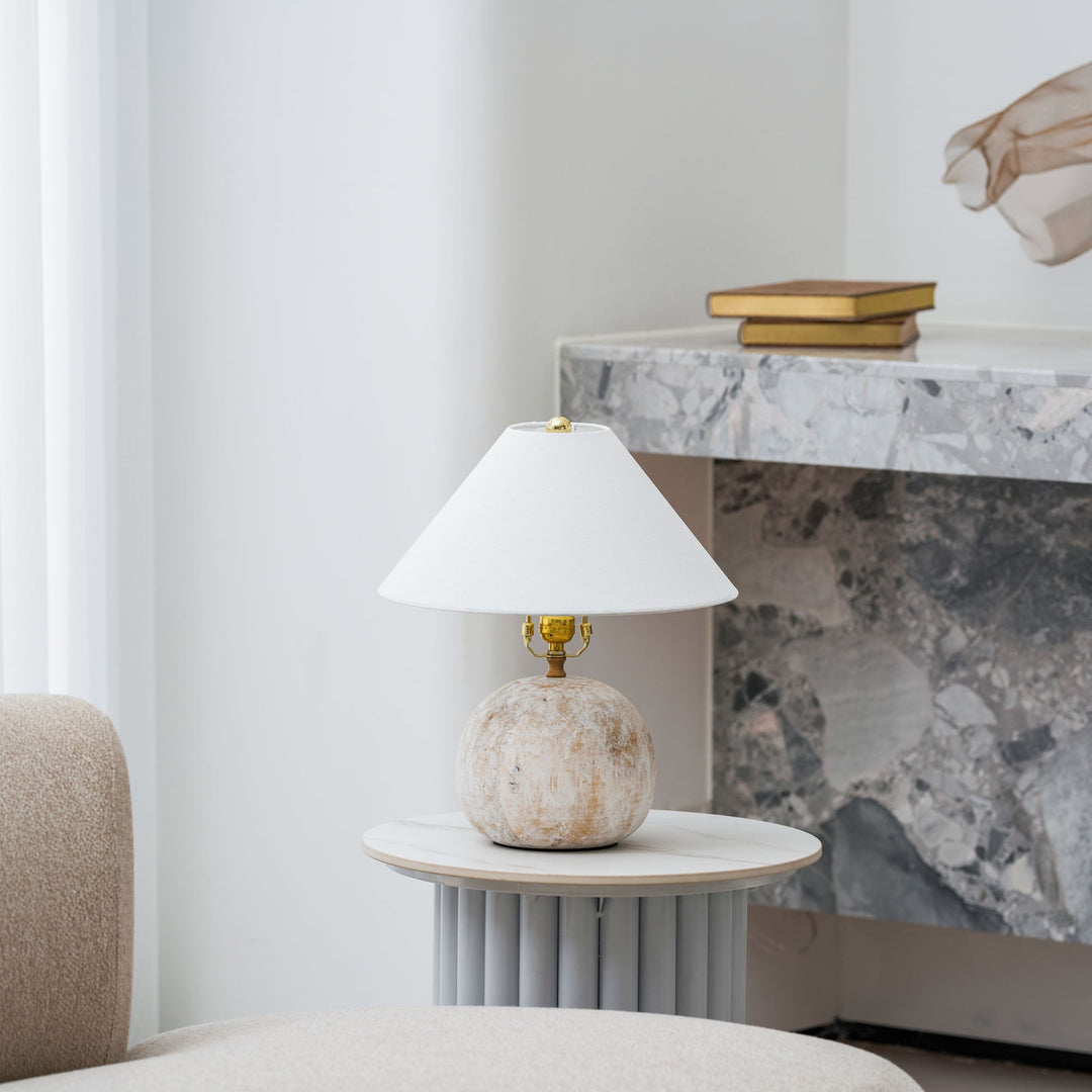 Bordslampa vid stranden