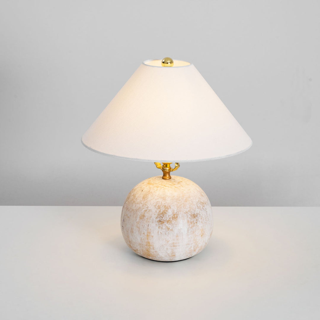 Bordslampa vid stranden