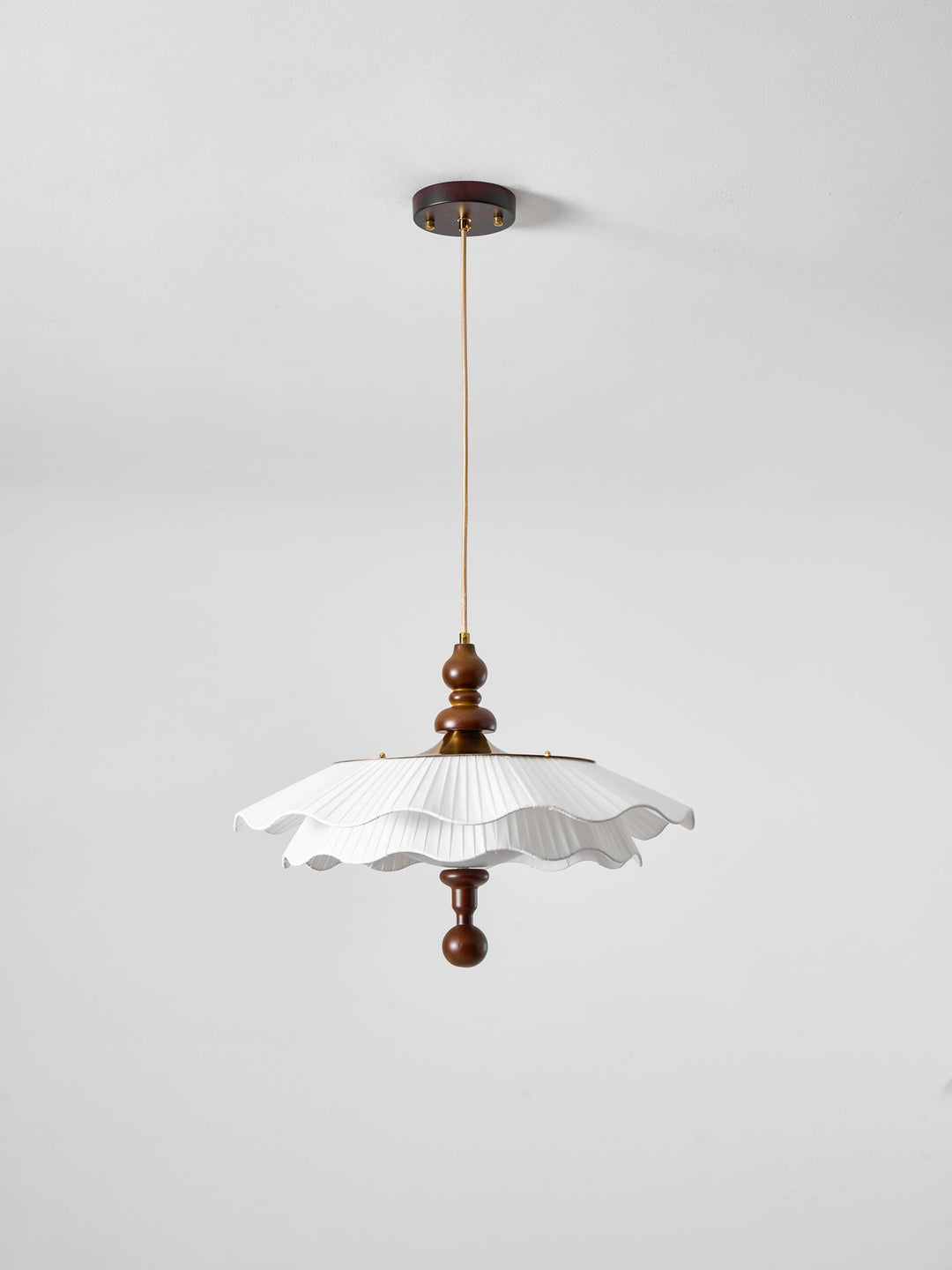Belle Epoque Plisserad Hänglampa