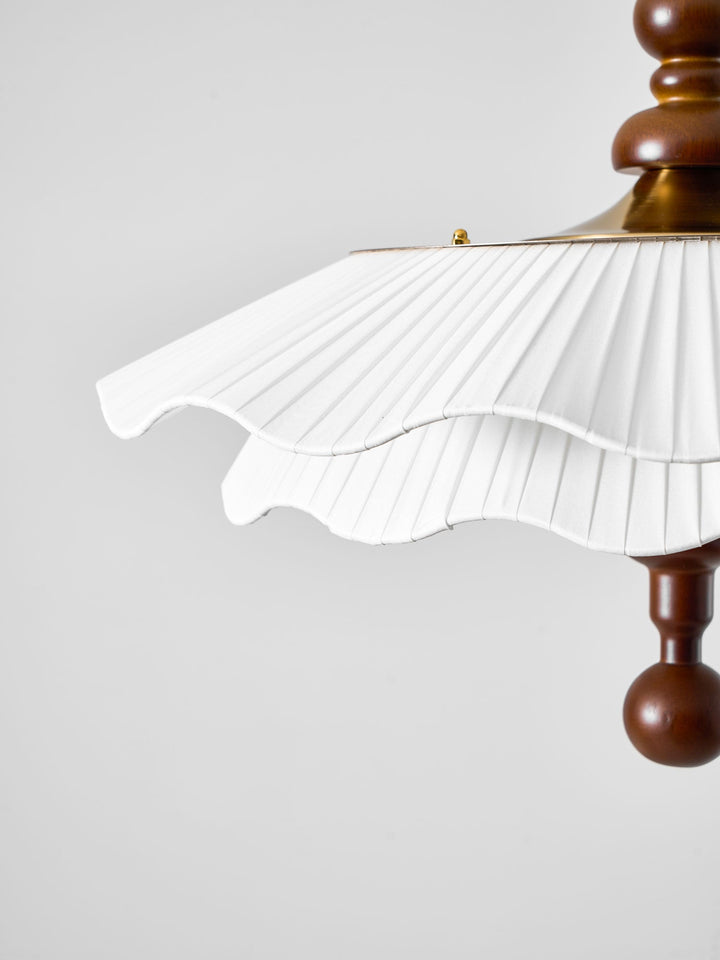 Belle Epoque Plisserad Hänglampa
