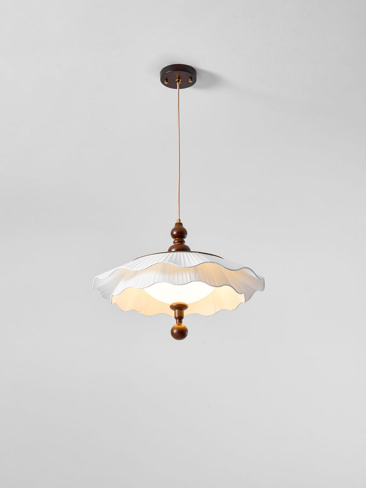 Belle Epoque Plisserad Hänglampa