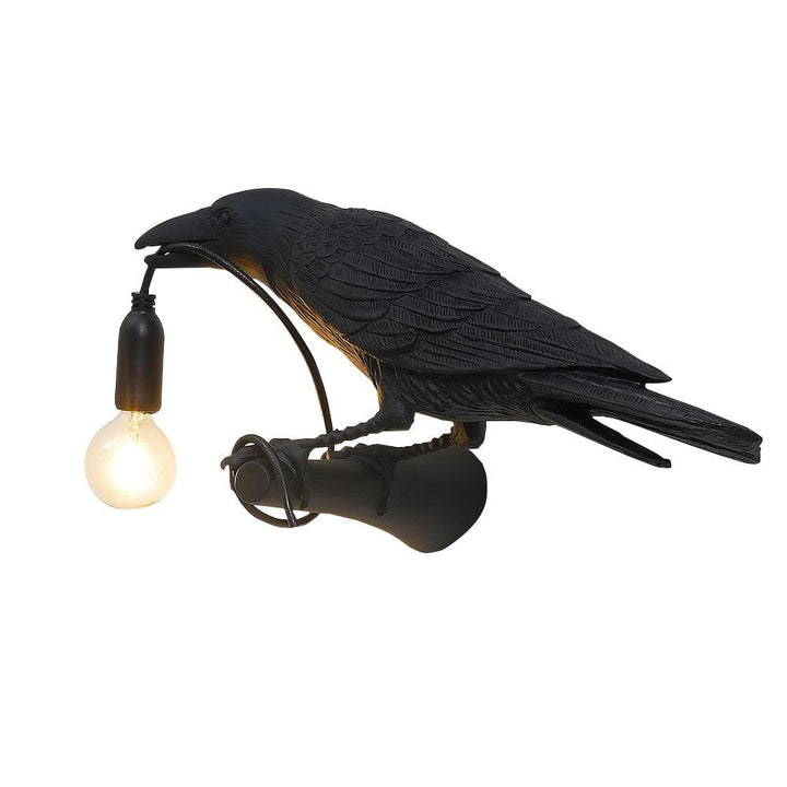 Fågel Vägglampa