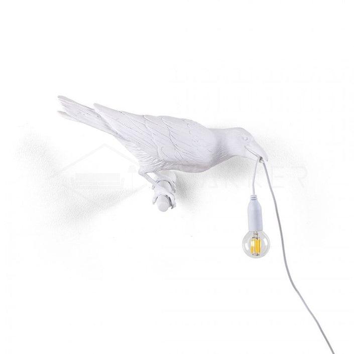 Fågel Vägglampa