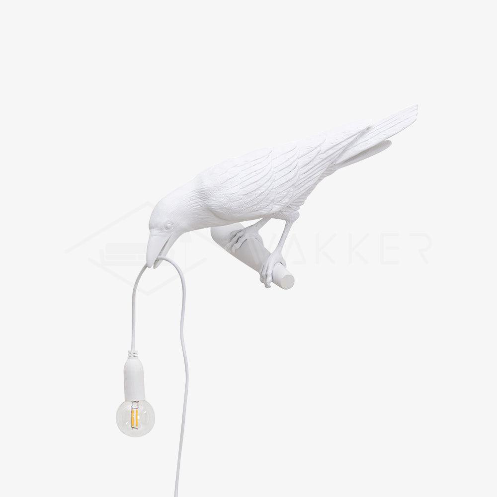 Fågel Vägglampa