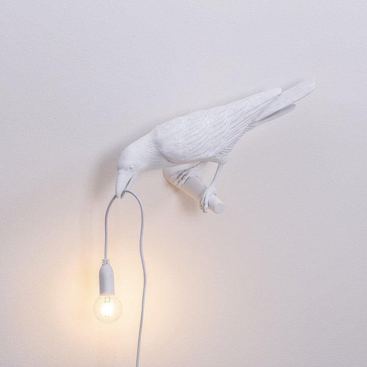 Fågel Vägglampa