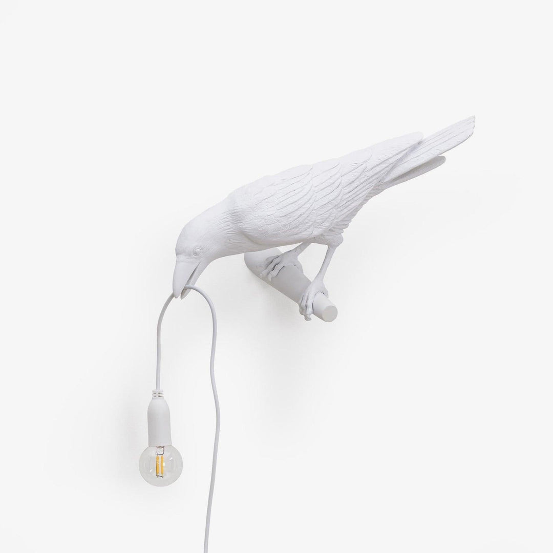 Fågel Vägglampa
