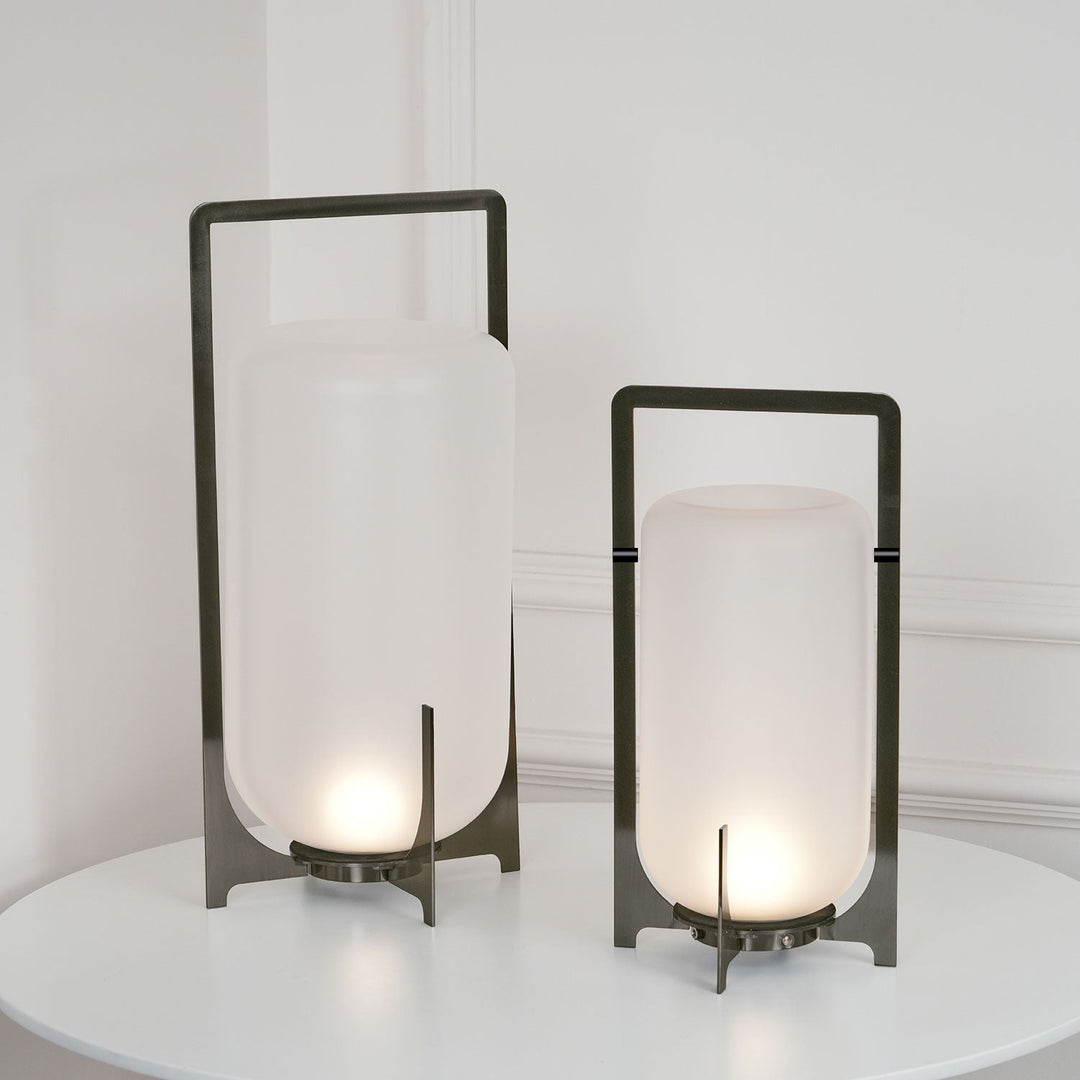 Stål Skymningslyktor Bordslampa