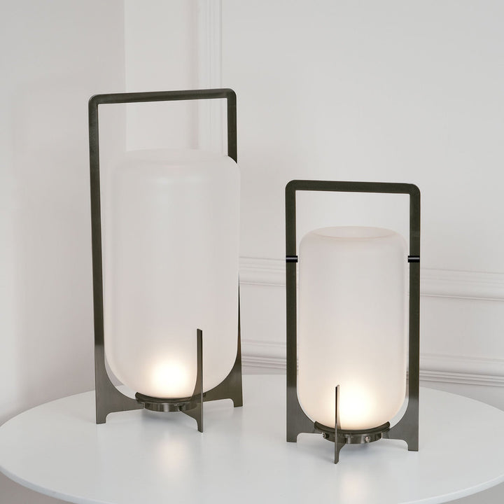 Stål Skymningslyktor Bordslampa