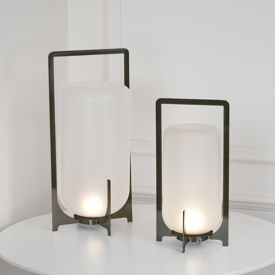 Stål Skymningslyktor Bordslampa