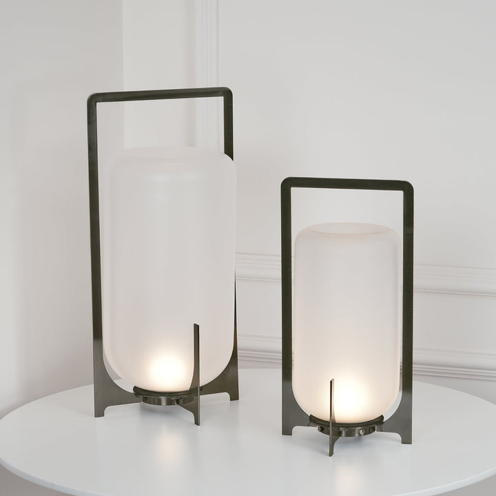 Stål Skymningslyktor Bordslampa