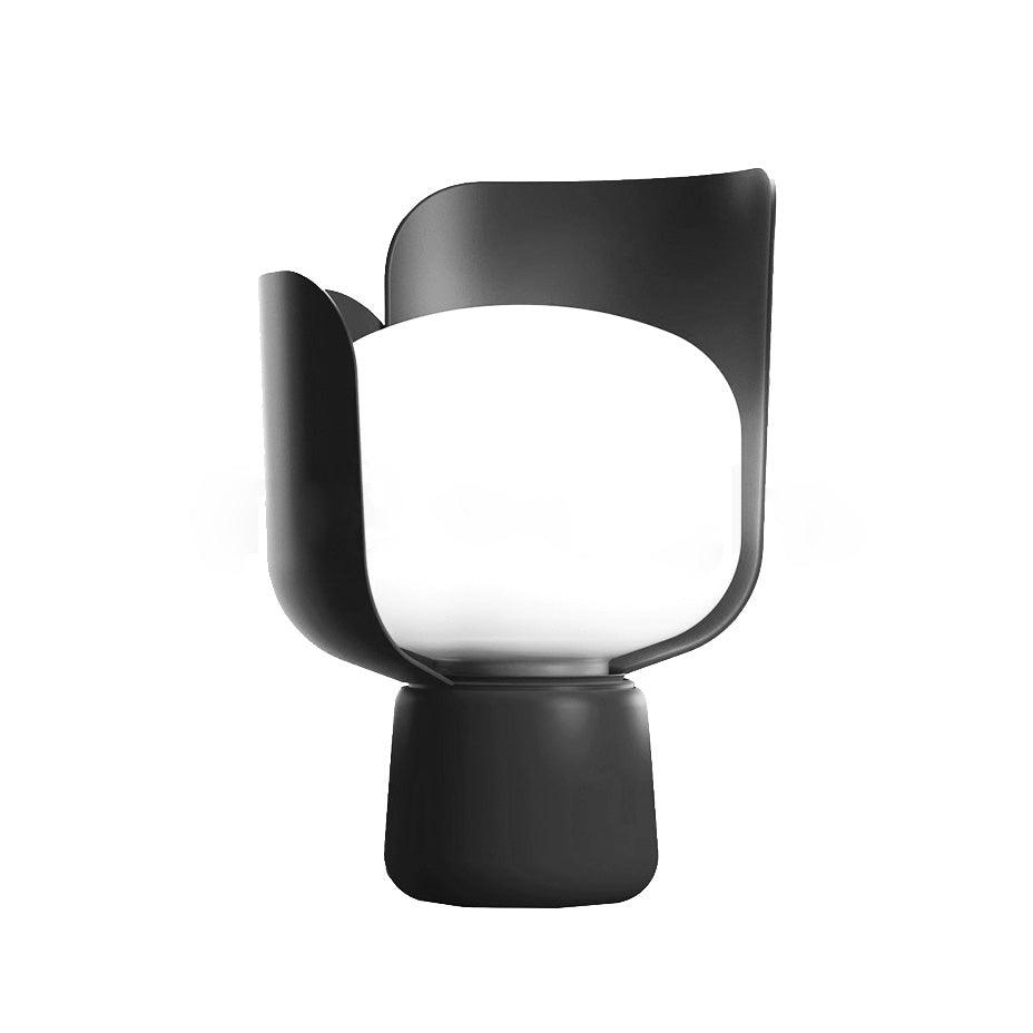 Petalformad Glasbordslampa