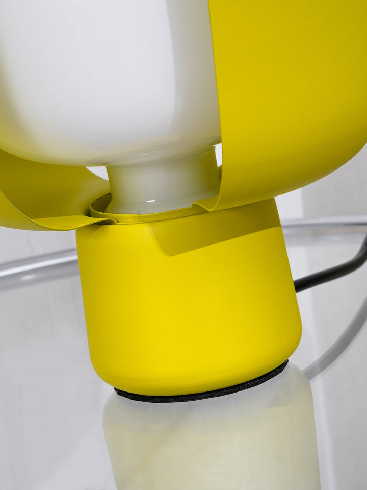 Petalformad Glasbordslampa
