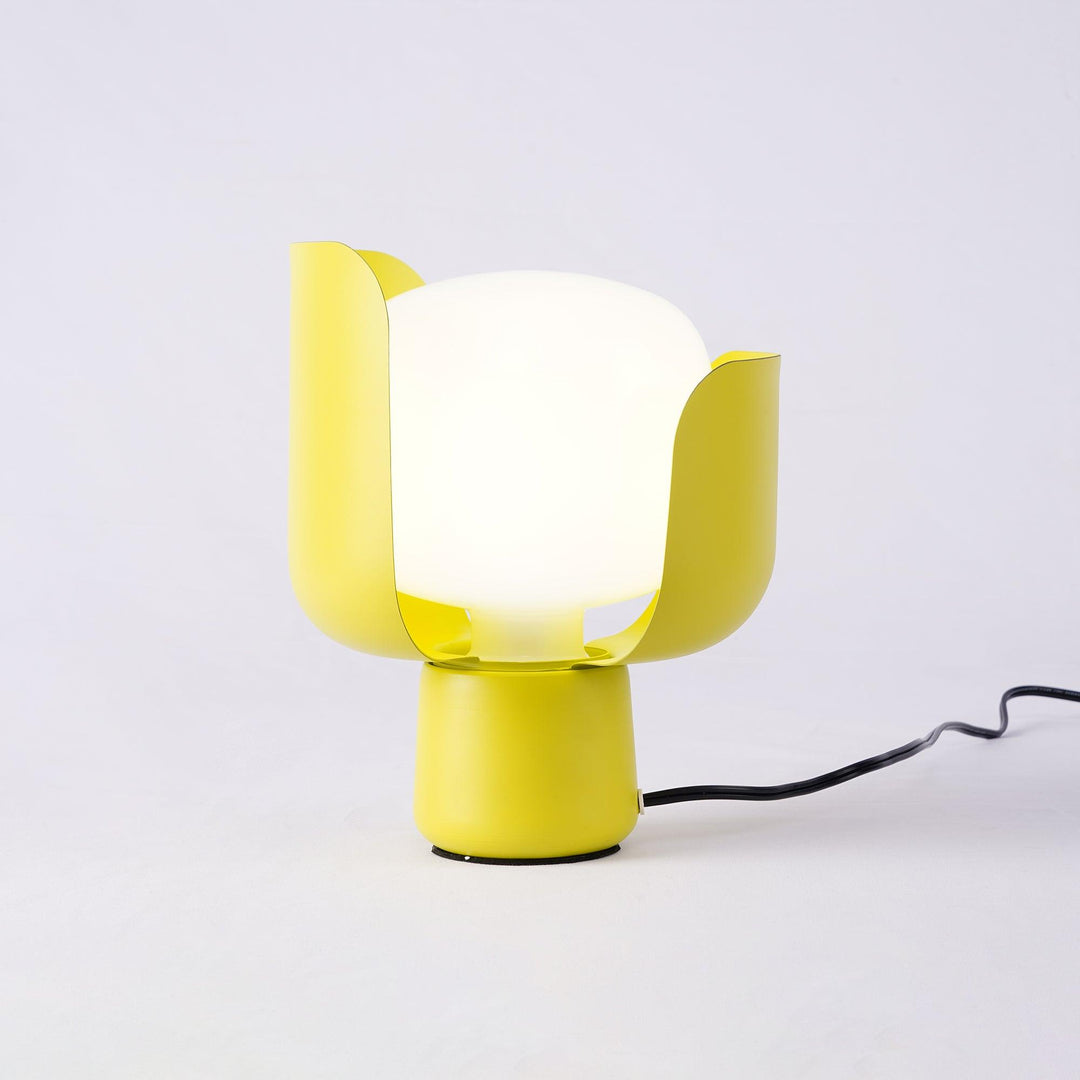 Petalformad Glasbordslampa