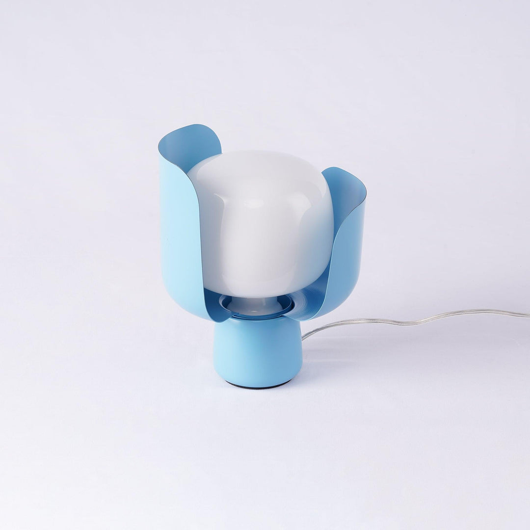 Petalformad Glasbordslampa